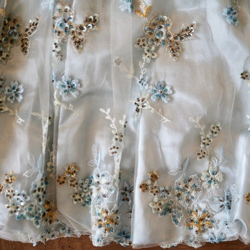 Sue Wong Nocturne Vintage Short Sequined Beaded Embroidered Fairy Dress 6 - Picture 8 of 10
